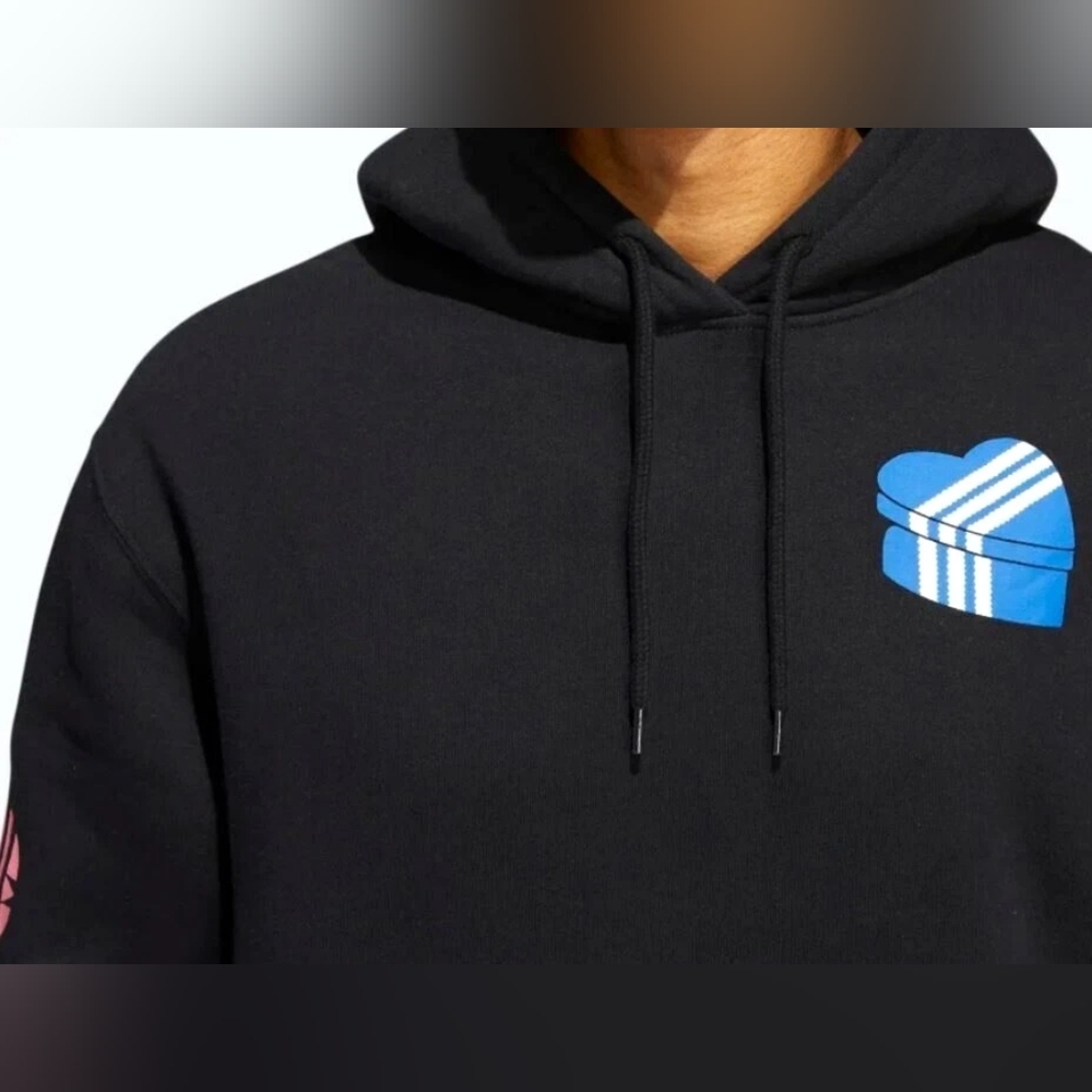 ADIDAS ORIGINALS OG HEART BOX TREFOIL HOODIE